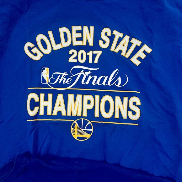 Golden State Warriors 2017 Championship Shirts - Lot of 3 - Men’s Size Medium - Picture 3 of 7